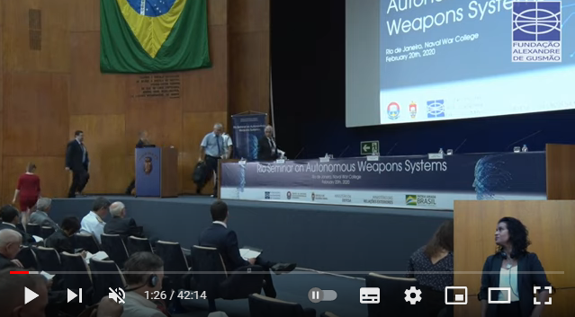 International Seminar on Autonomous Weapons Systems