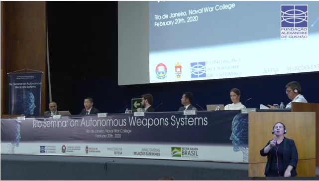 International Seminar on Autonomous Weapons Systems